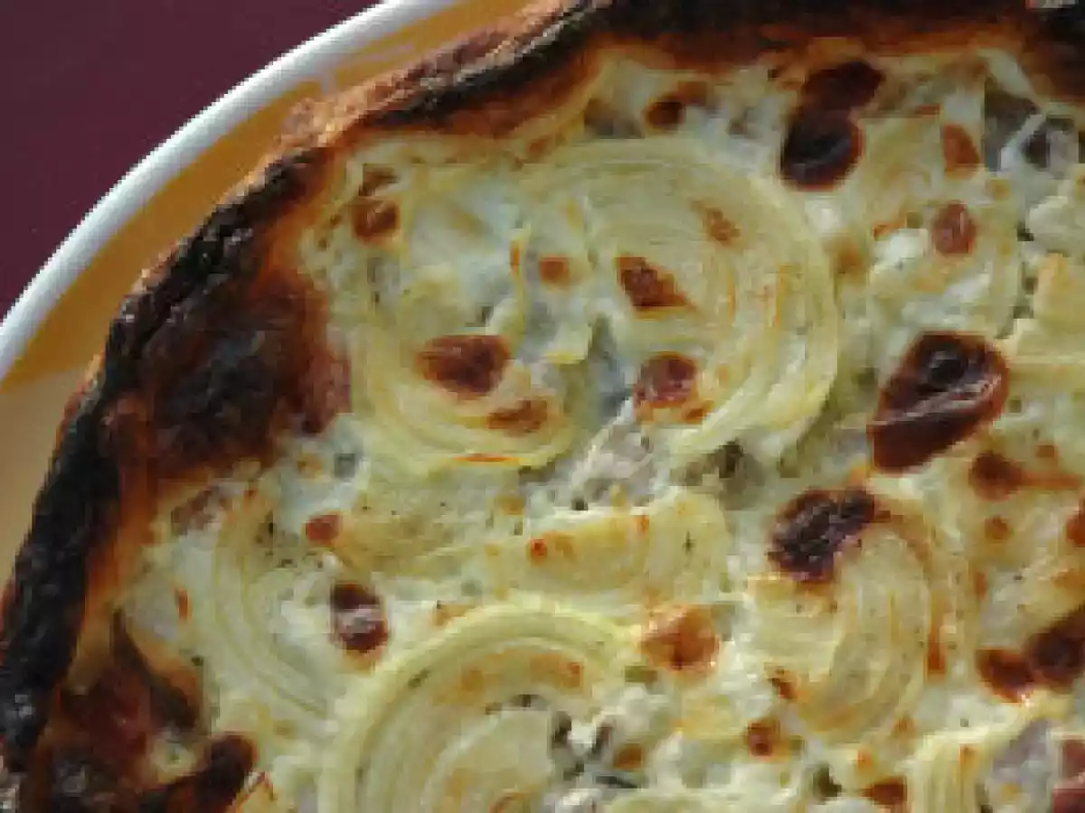 Tarte forestière façon Flammekueche