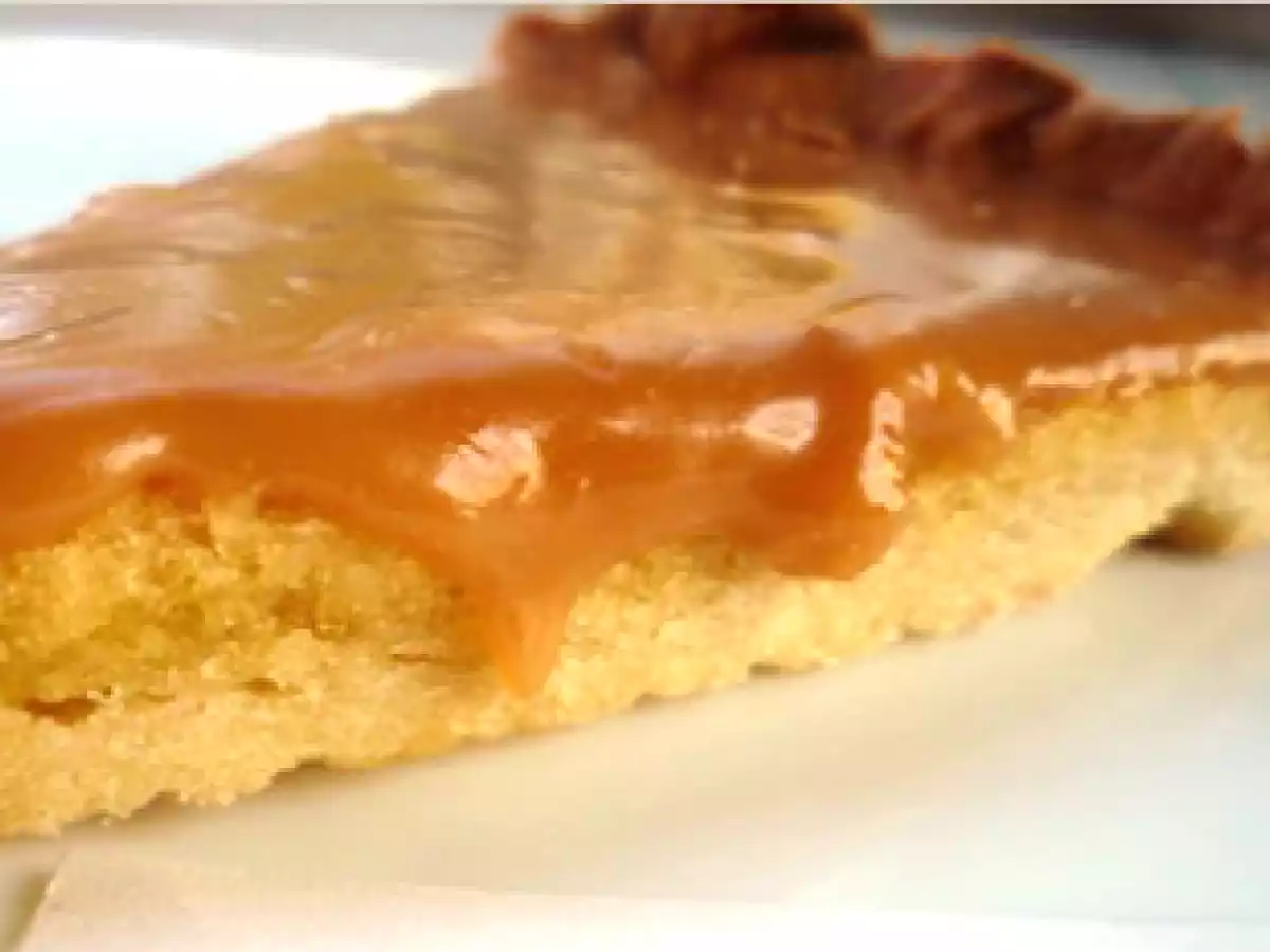 Tarte frangipane et caramel beurre salé