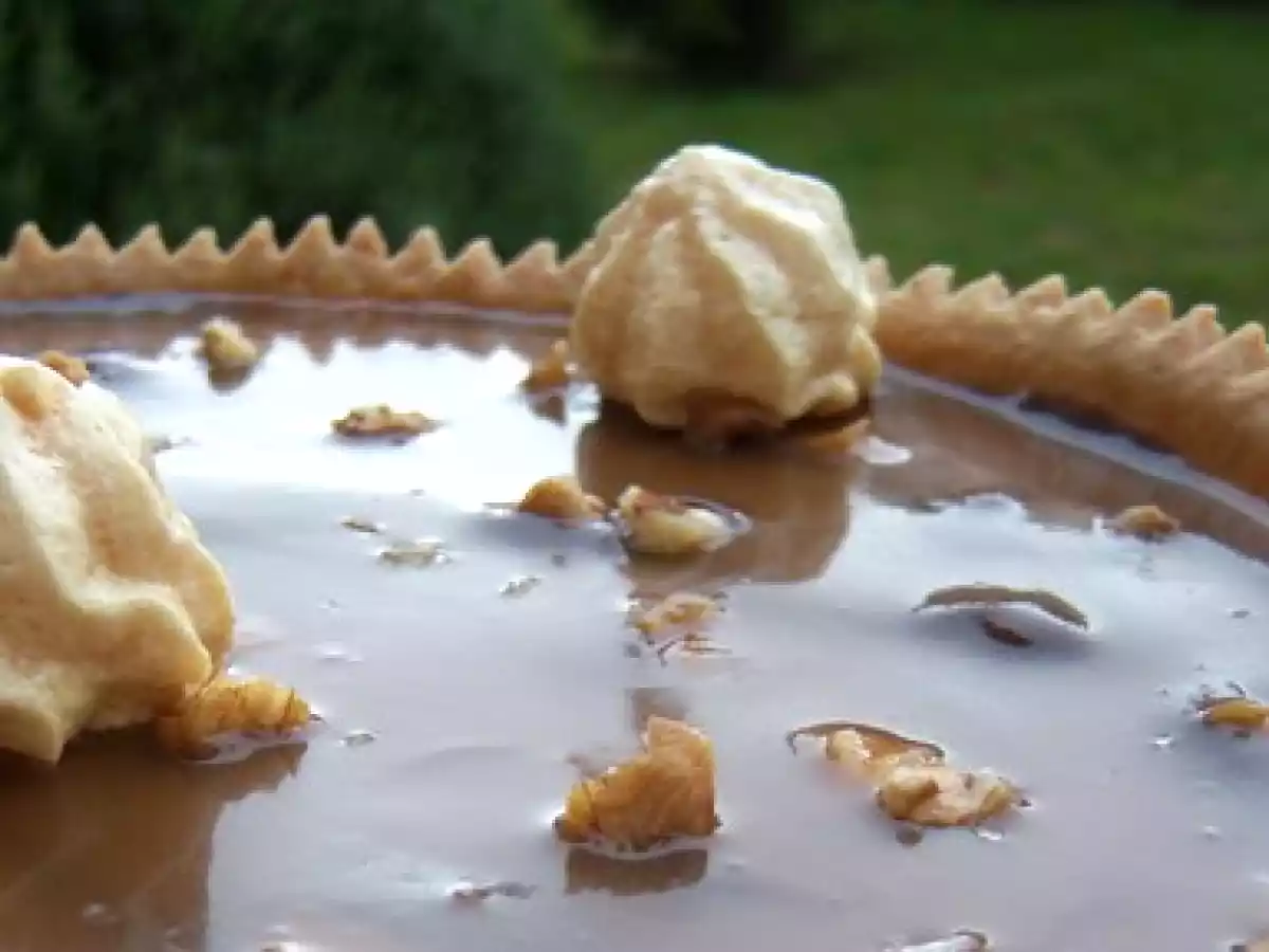 Tarte gourmande au chocolat au lait et caramel - photo 3