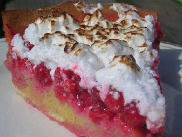 Tarte Groseilles Amandes Meringuee Recette Ptitchef