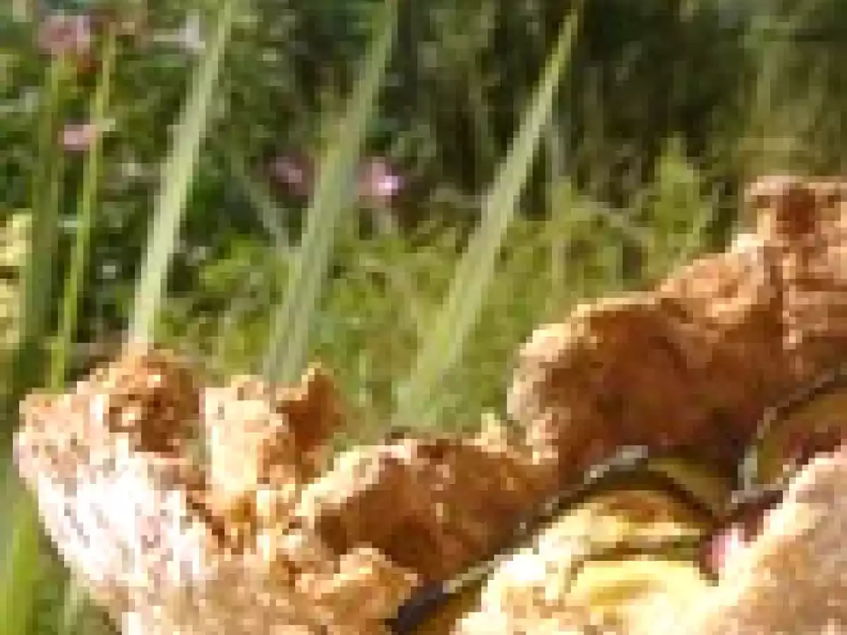 Tarte légère aux légumes d'été méditerranéens