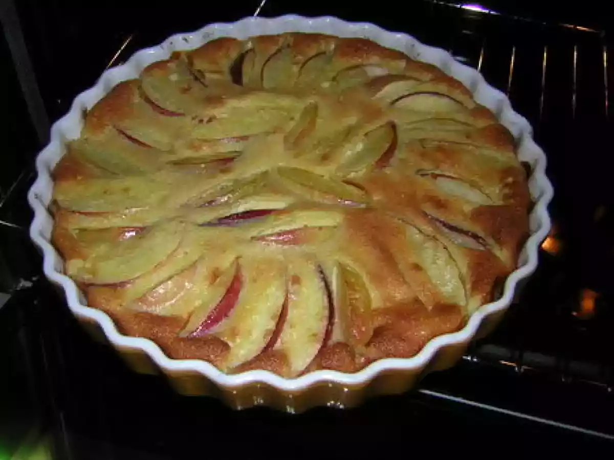 TARTE LEGERE AUX NECTARINES