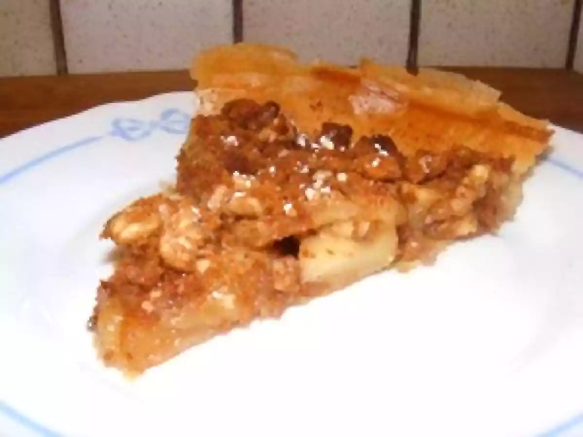 TARTE LÉGÈRE AUX POMMES FAÇON CRUMBLE - photo 2