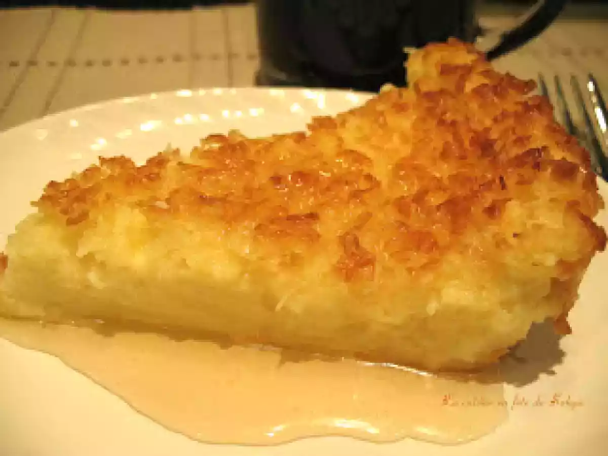 Tarte magique à la noix de coco - photo 2