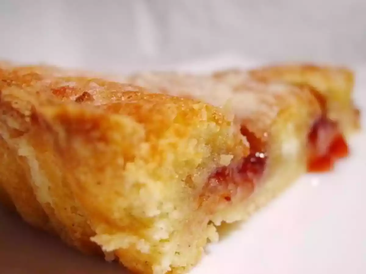 Tarte Magique aux Framboises et Chocolat Blanc - photo 2