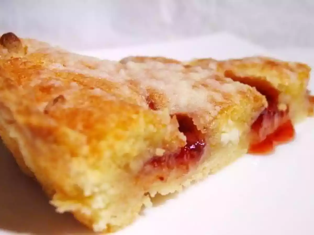 Tarte Magique aux Framboises et Chocolat Blanc - photo 3