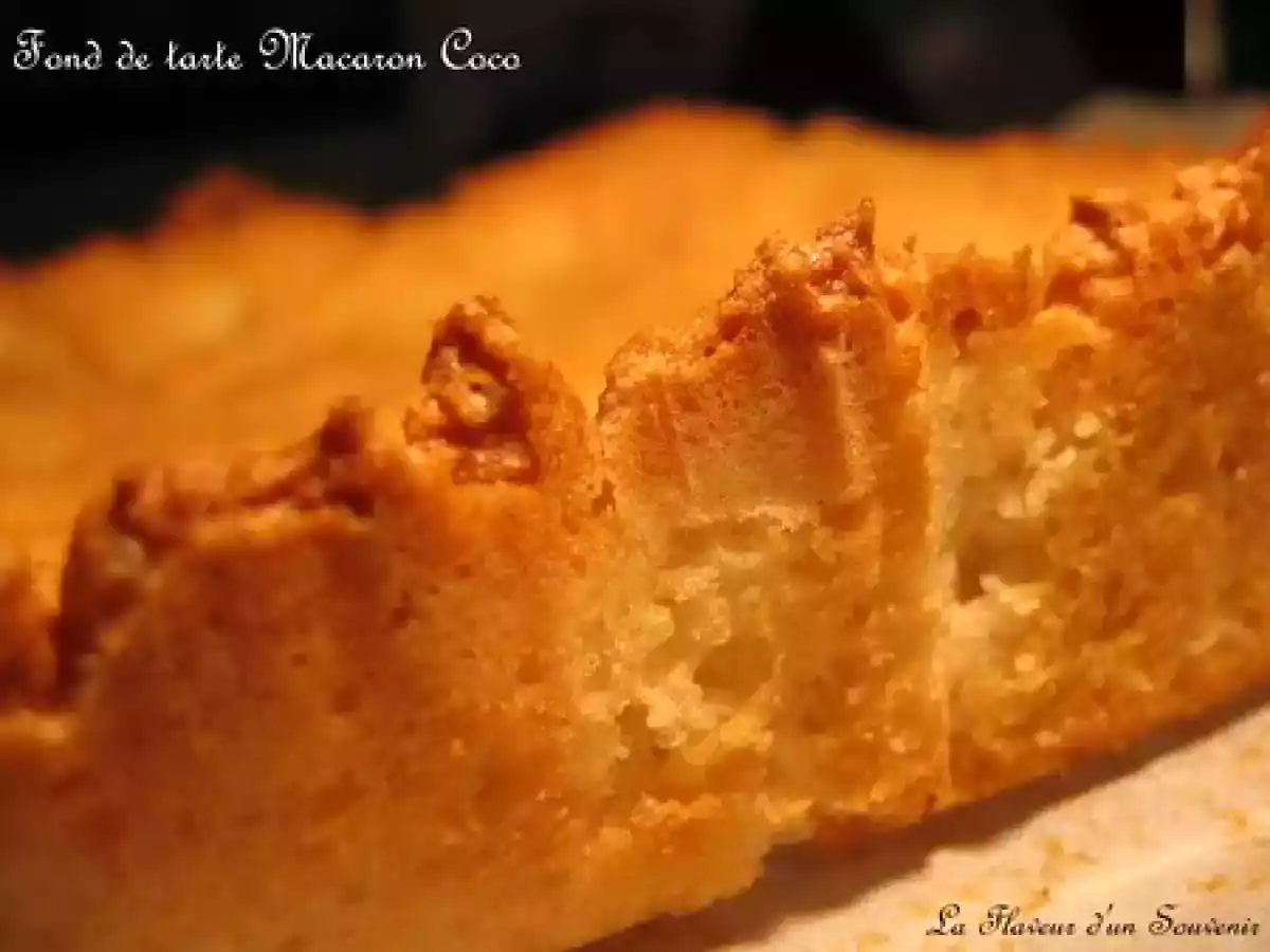 Tarte Mango-Lemon curd sur macaron Coco - photo 7