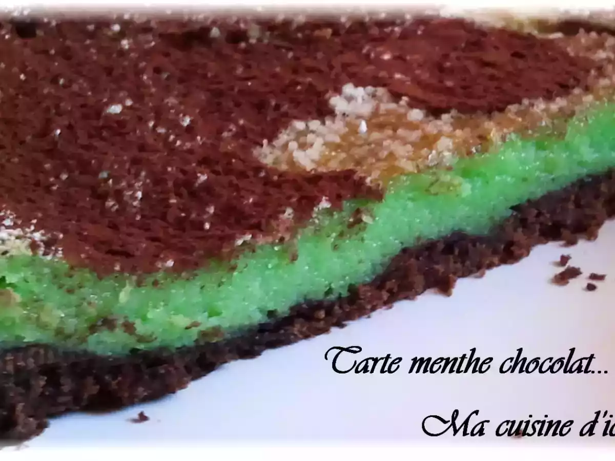 Tarte menthe chocolat... - photo 2