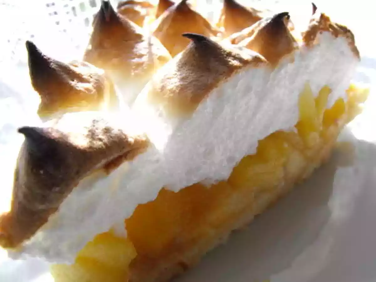 Tarte meringuée aux pommes trop trop bonne ! - photo 2