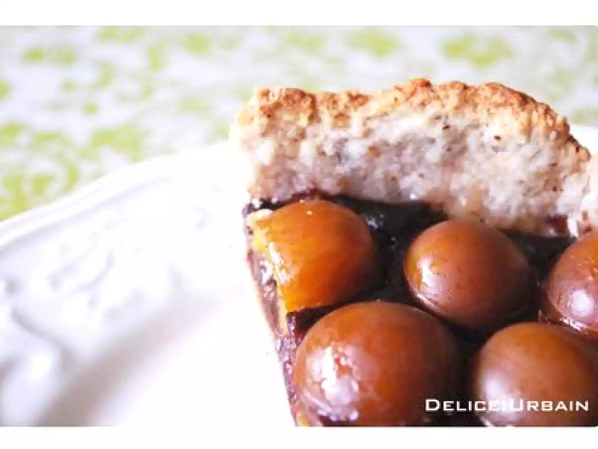 Tarte MIRABELLE et CHOCOLAT! - photo 2