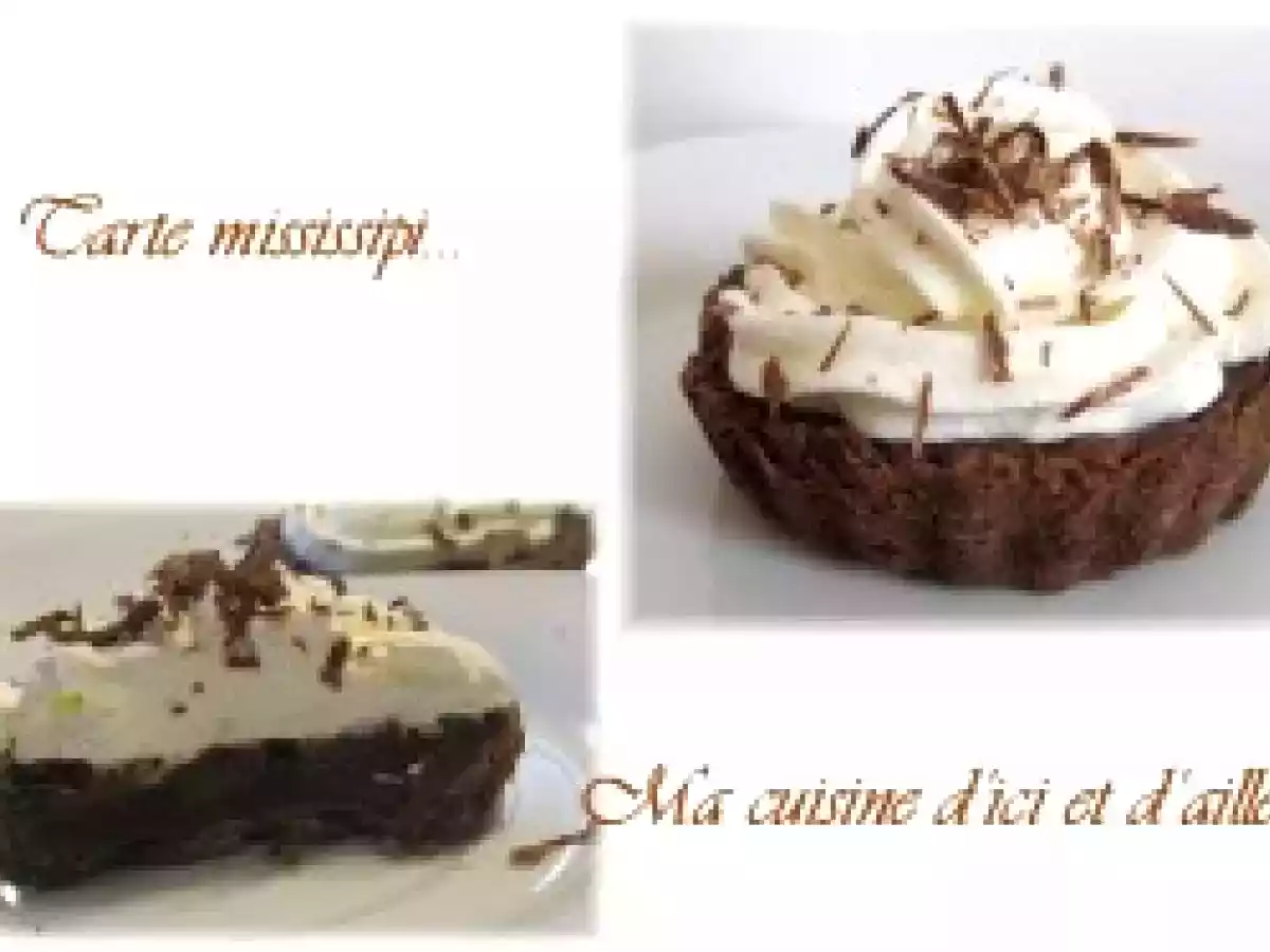 Tarte Mississipi.
