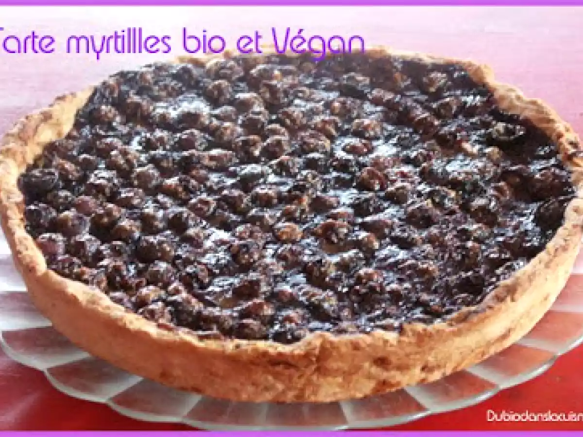 Tarte myrtilles Bio et Végan !! - photo 3