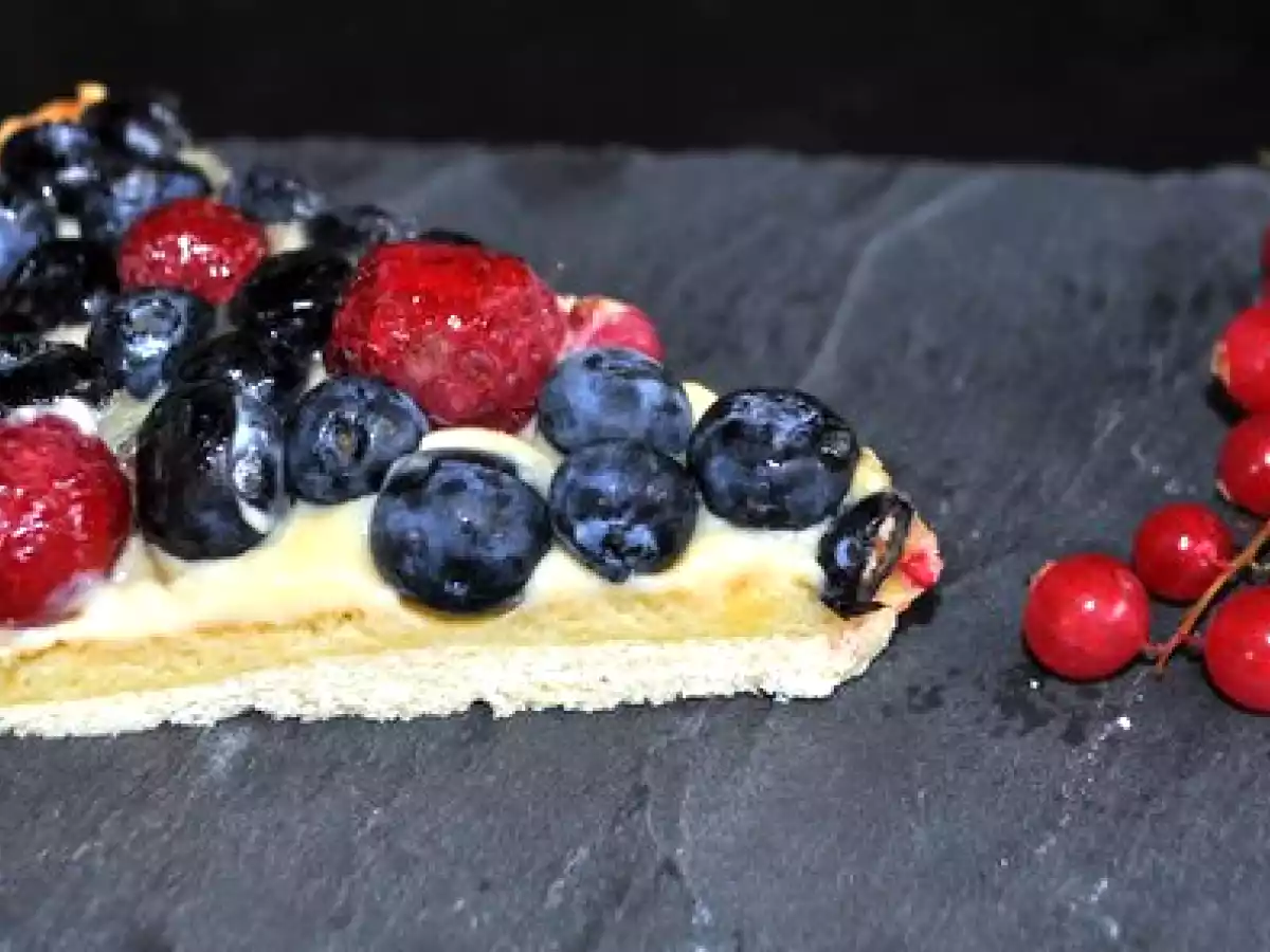 Tarte Myrtilles, Framboises & Groseilles - photo 2