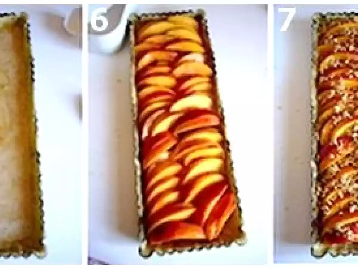 Tarte nectarine noisette - photo 2