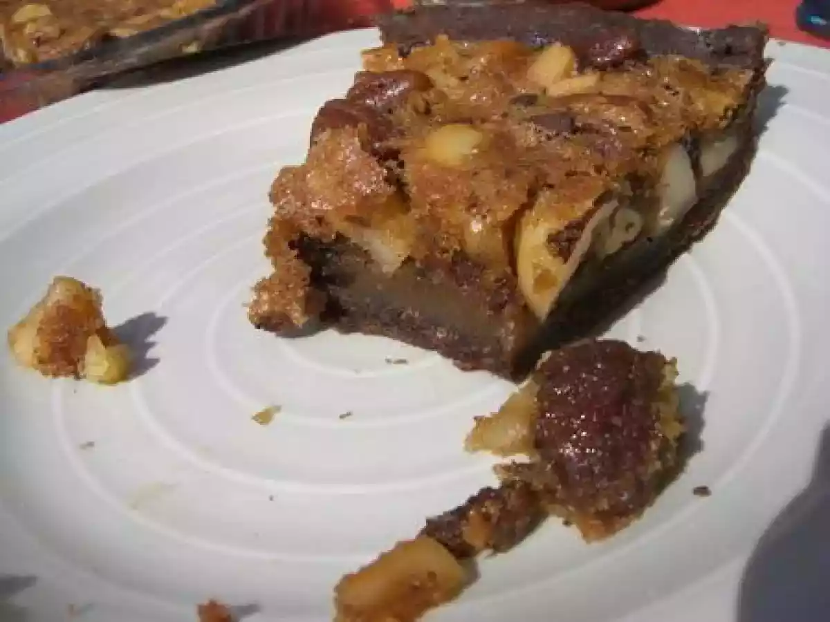 Tarte noix aux noix du Brésil et pécan, érable et chocolat...ETHIQUABLE - photo 2