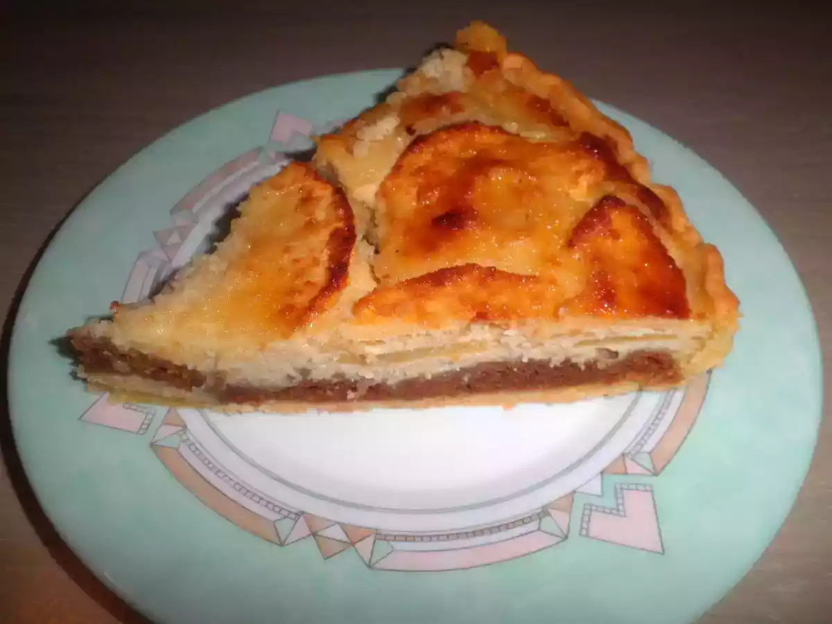 Tarte normande aux speculoos, recette maison