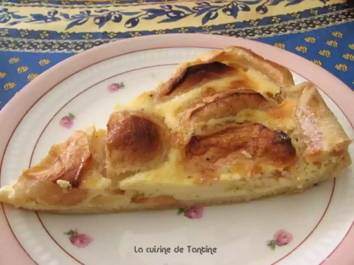 Tarte normande ou Alsacienne