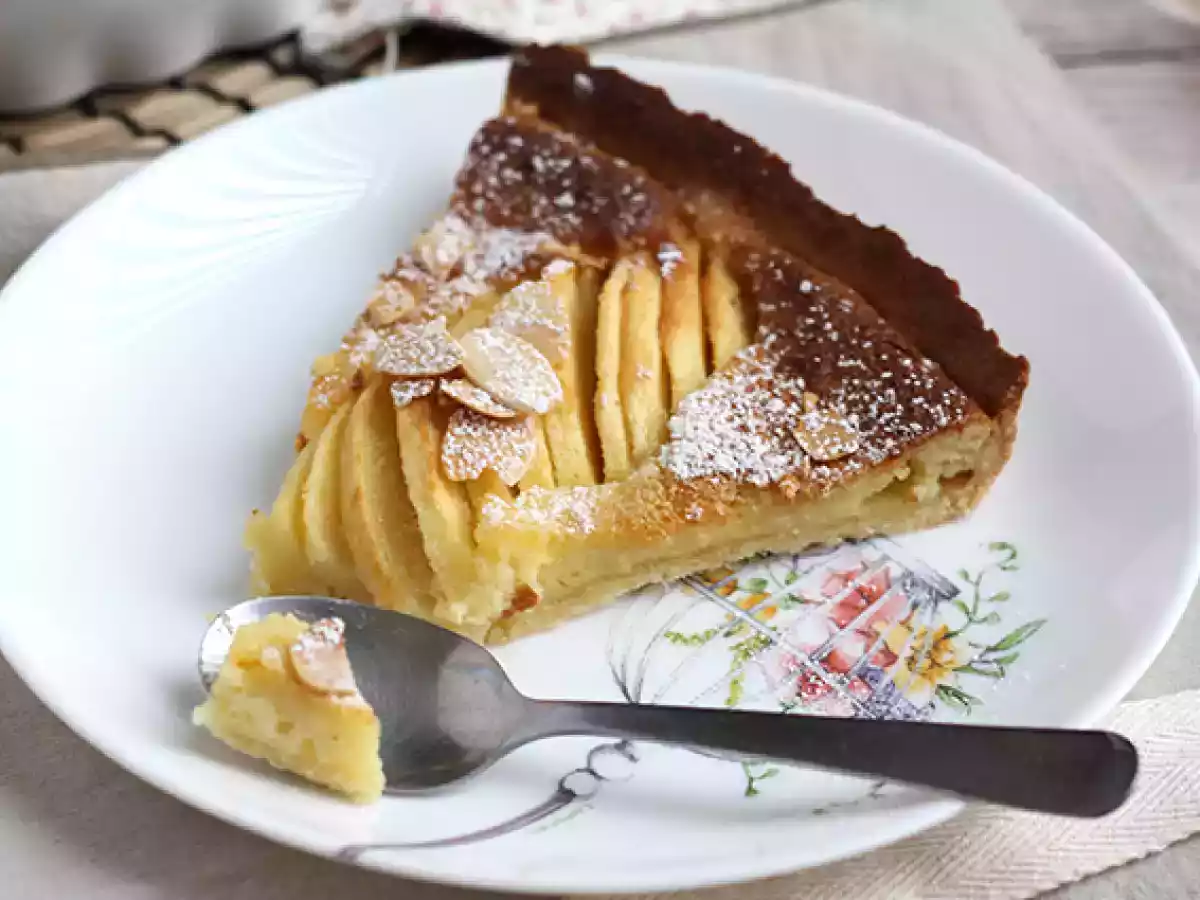 Tarte Normande pommes et amandes - photo 5