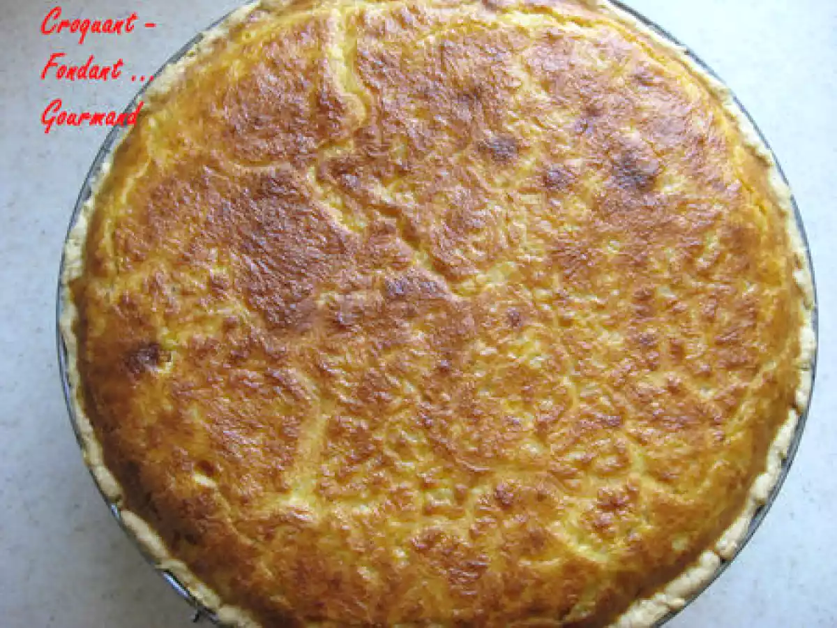 TARTE OIGNONS-MASCARPONE