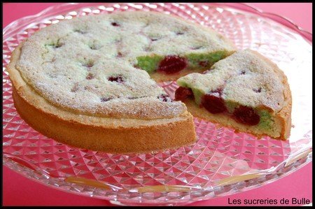 Tarte Pistache Griottes Recette Ptitchef