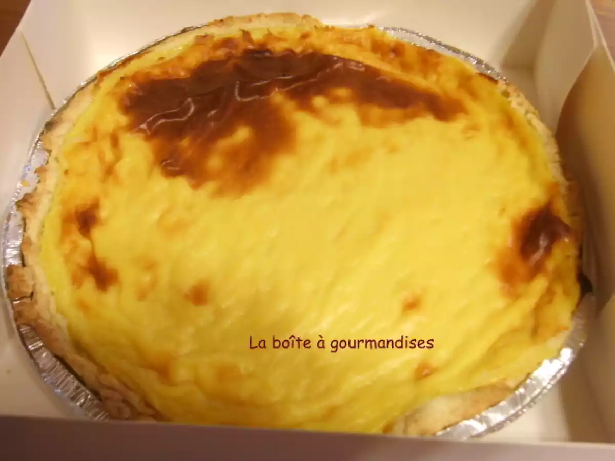 Tarte poire bourdaloue et tarte au flan - photo 2