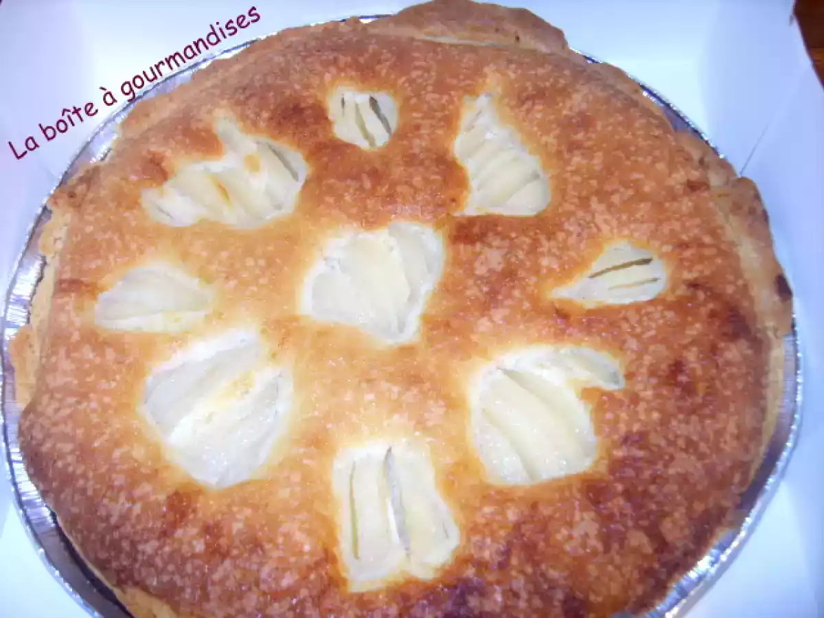 Tarte poire bourdaloue et tarte au flan - photo 3