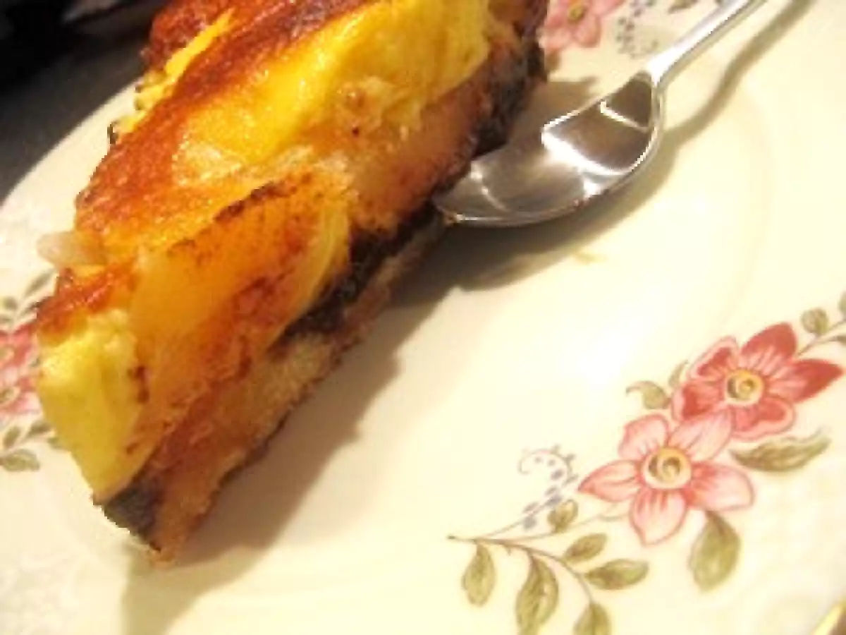 Tarte poire-chocolat façon poire belle Hélène! - photo 3