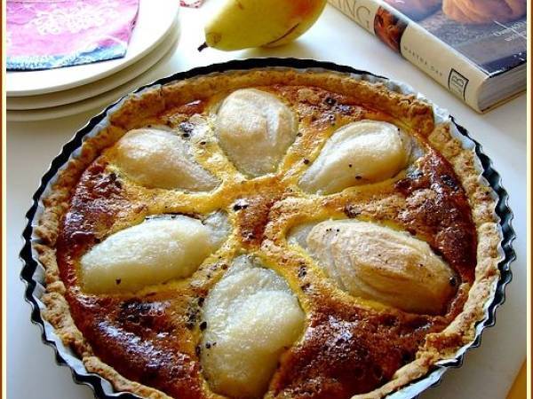 Tarte Poire Chocolat Inrattable Recette Ptitchef