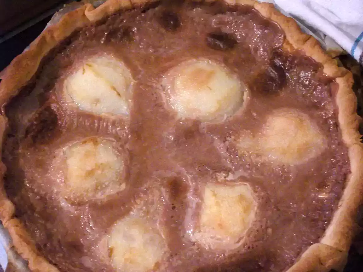 Tarte poire-chocolat kinder - photo 2