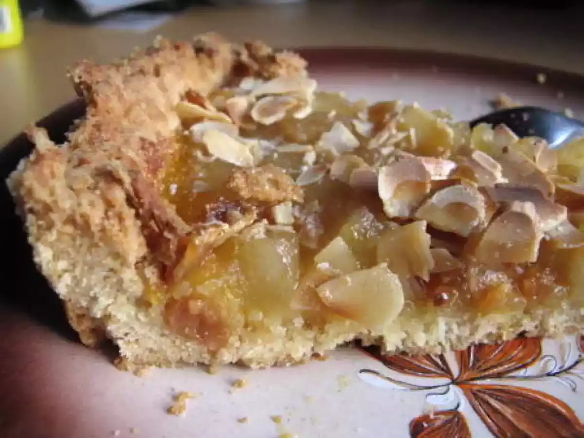 Tarte poire/amandes/sirop d'érable - photo 3