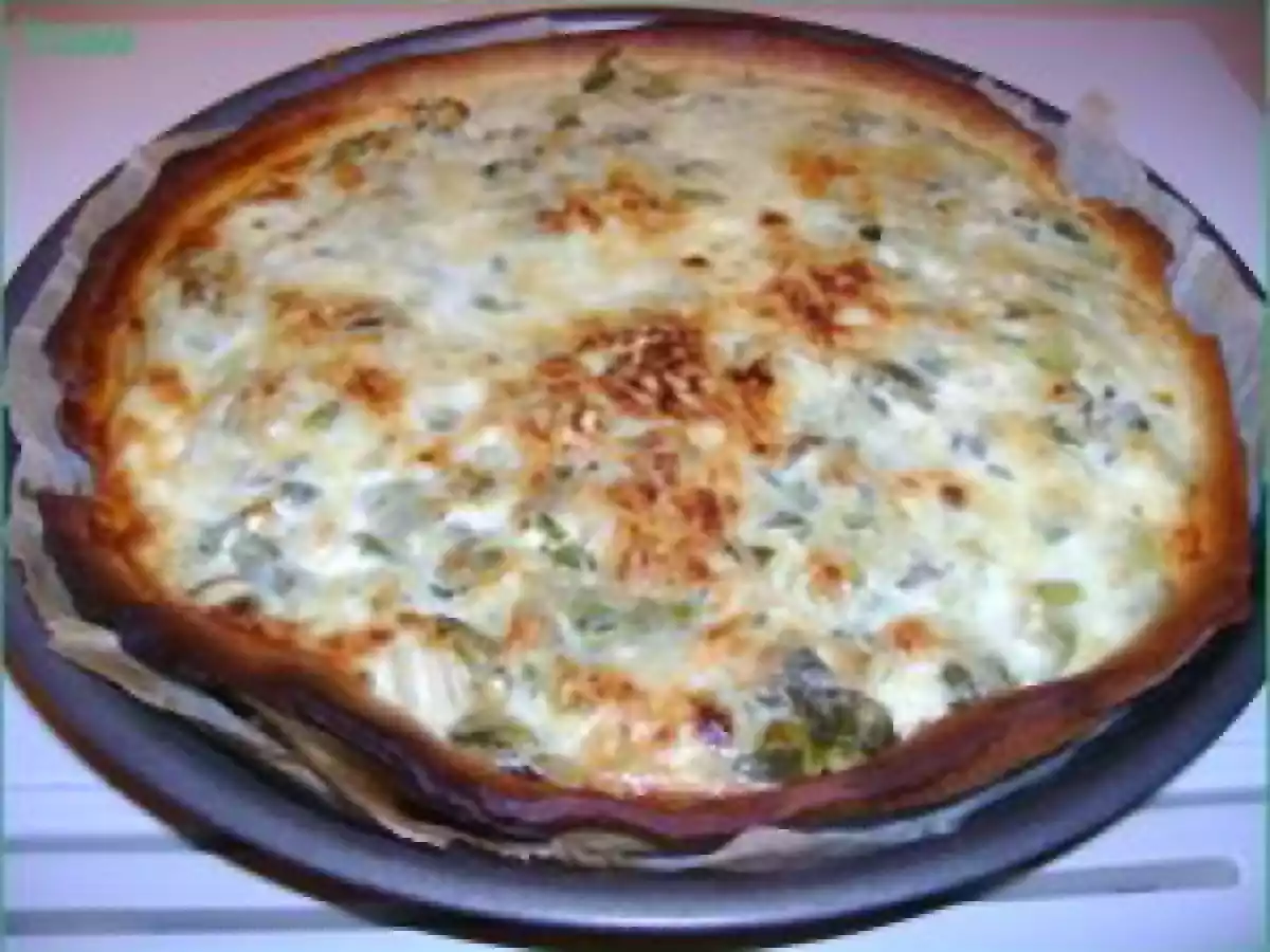 Tarte poireau - poisson