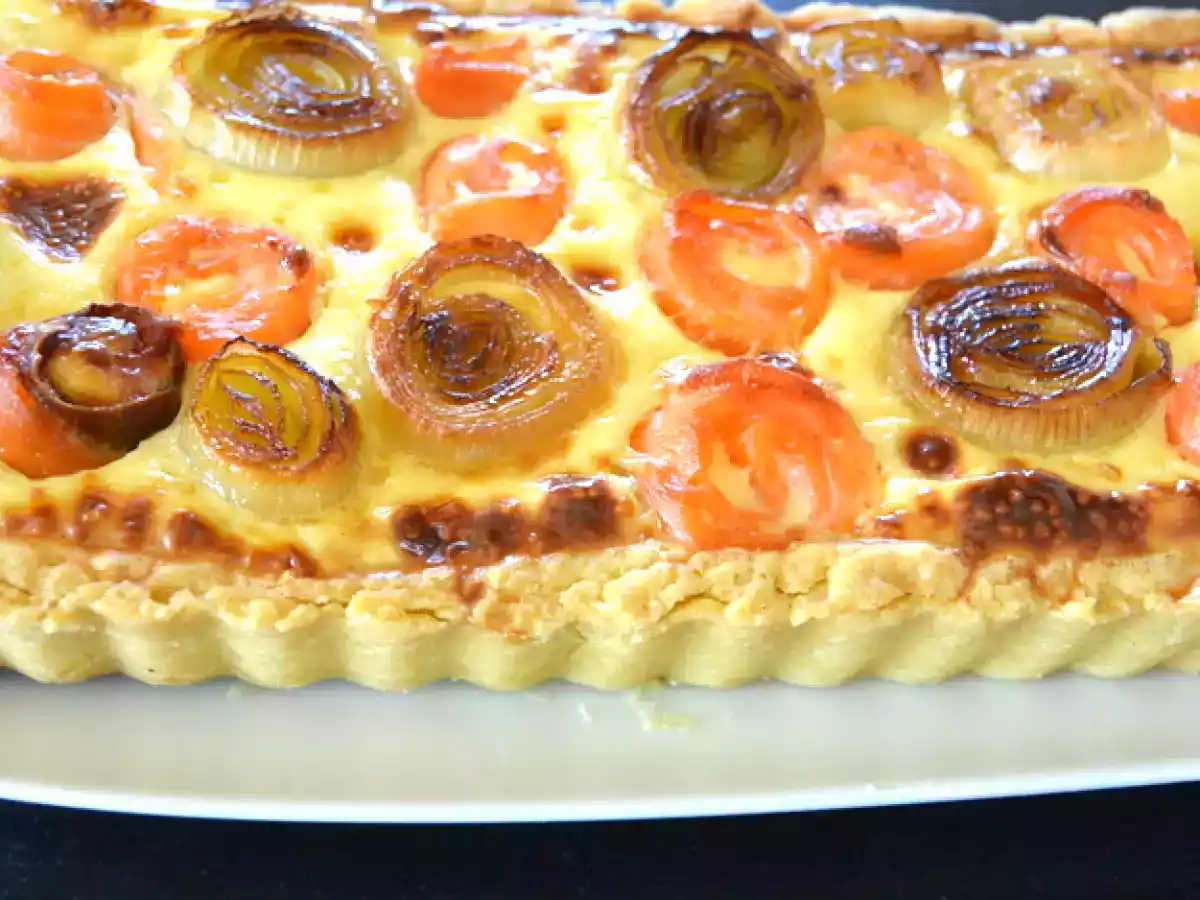 Tarte poireau saumon sur chèvre frais !!! - photo 3