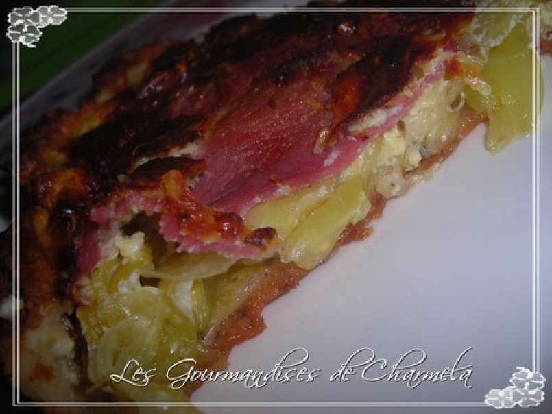 Tarte Poireaux Bacon légère! - photo 2