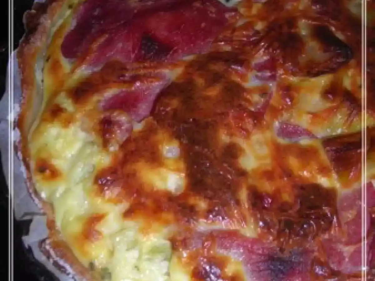 Tarte Poireaux Bacon légère! - photo 3