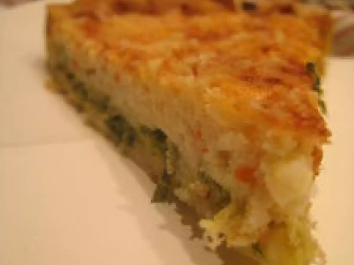 Tarte poireaux surimi