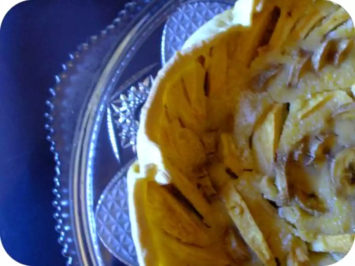 Tarte Pomme-banane-frangipane