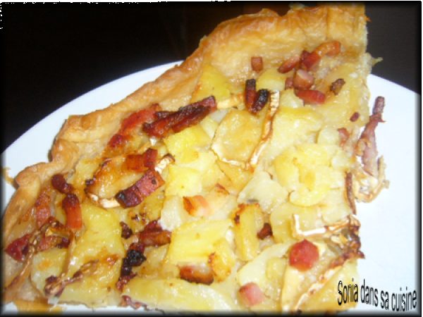 Tarte Pomme De Terre Chevre Lardons Recette Ptitchef