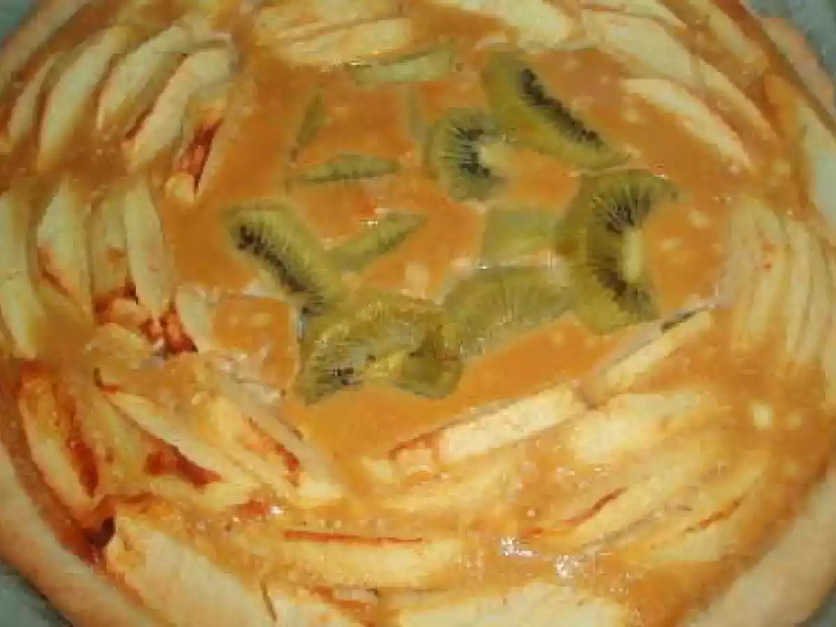 Tarte pomme/kiwi