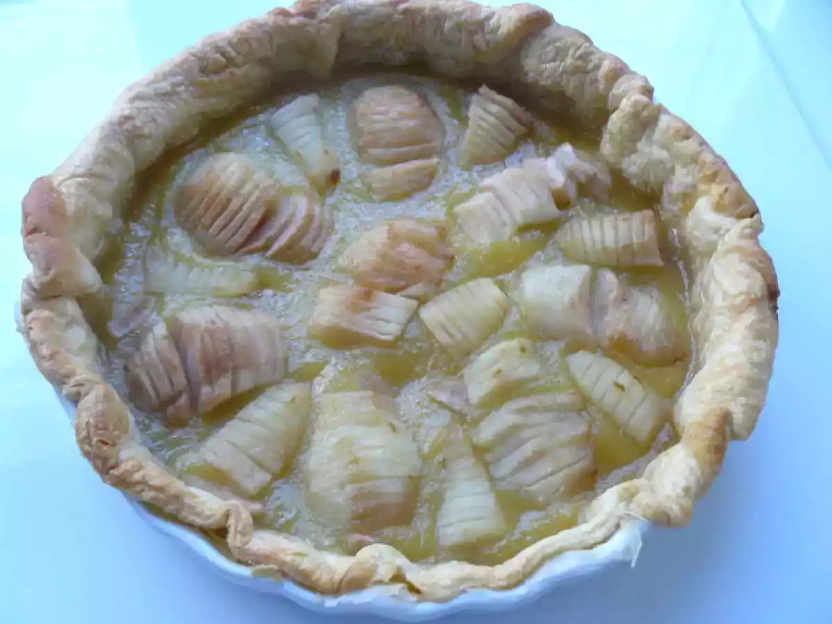 Tarte pommes poires au sirop - photo 2