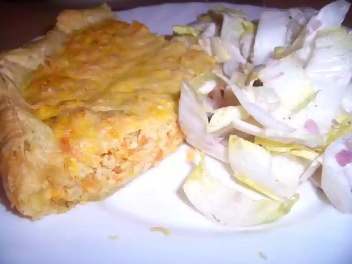 Tarte potiron - carottes à la Vache Qui Rit - photo 2