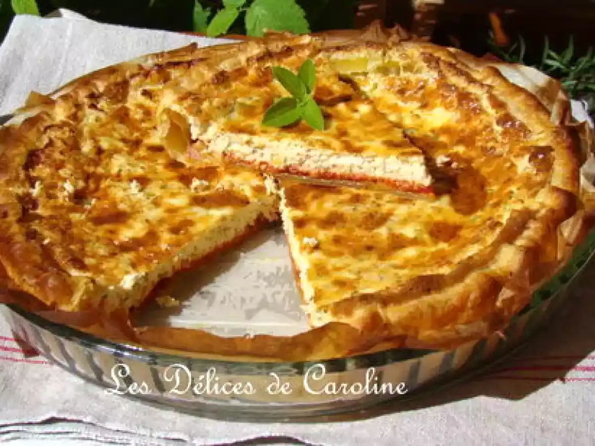 Tarte poulet, boursin, tomate! - photo 2