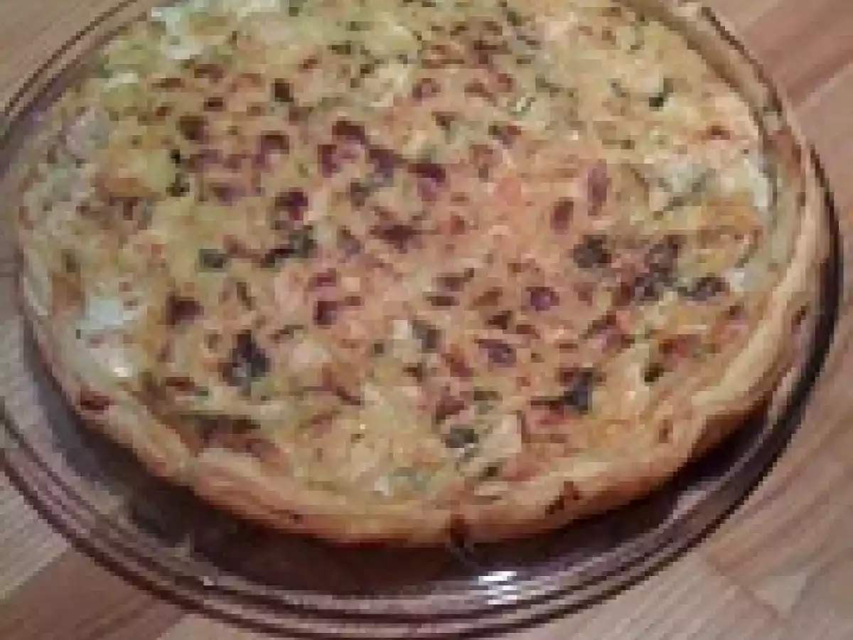 TARTE POULET, LEGUMES ET CURRY...