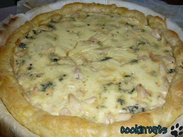 TARTE POULET-ROQUEFORT