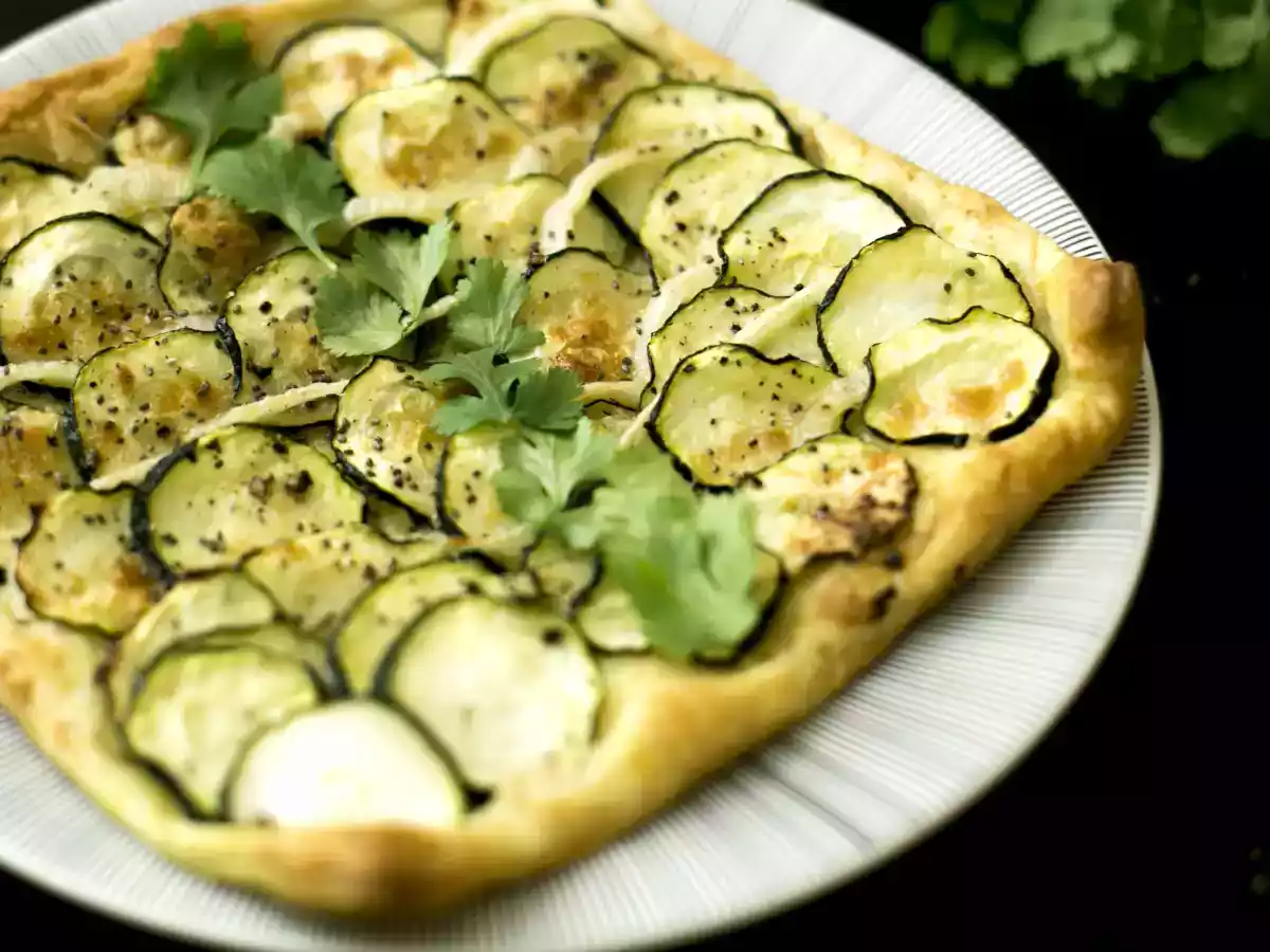 Tarte rapide à la courgette et ricotta - photo 2