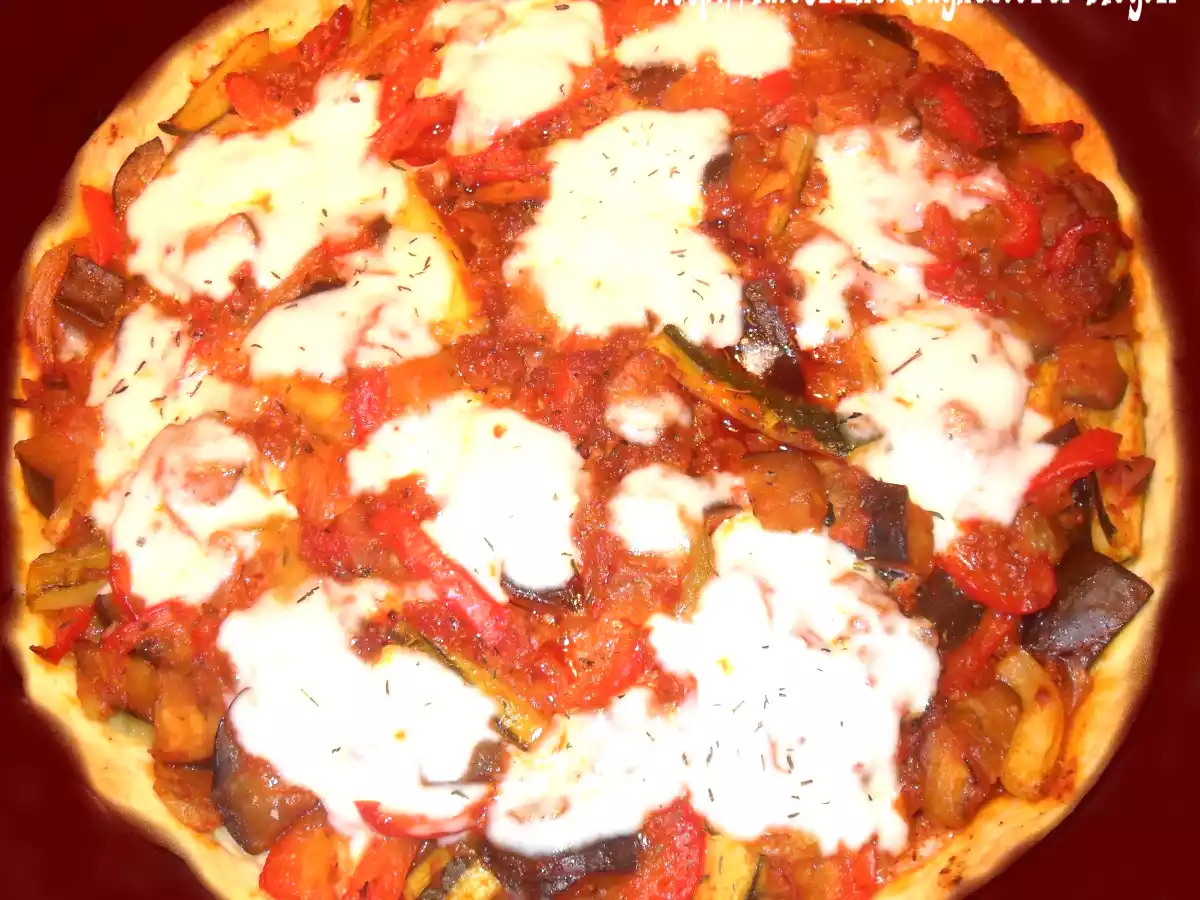 Tarte ratatouille-soubressade - photo 2