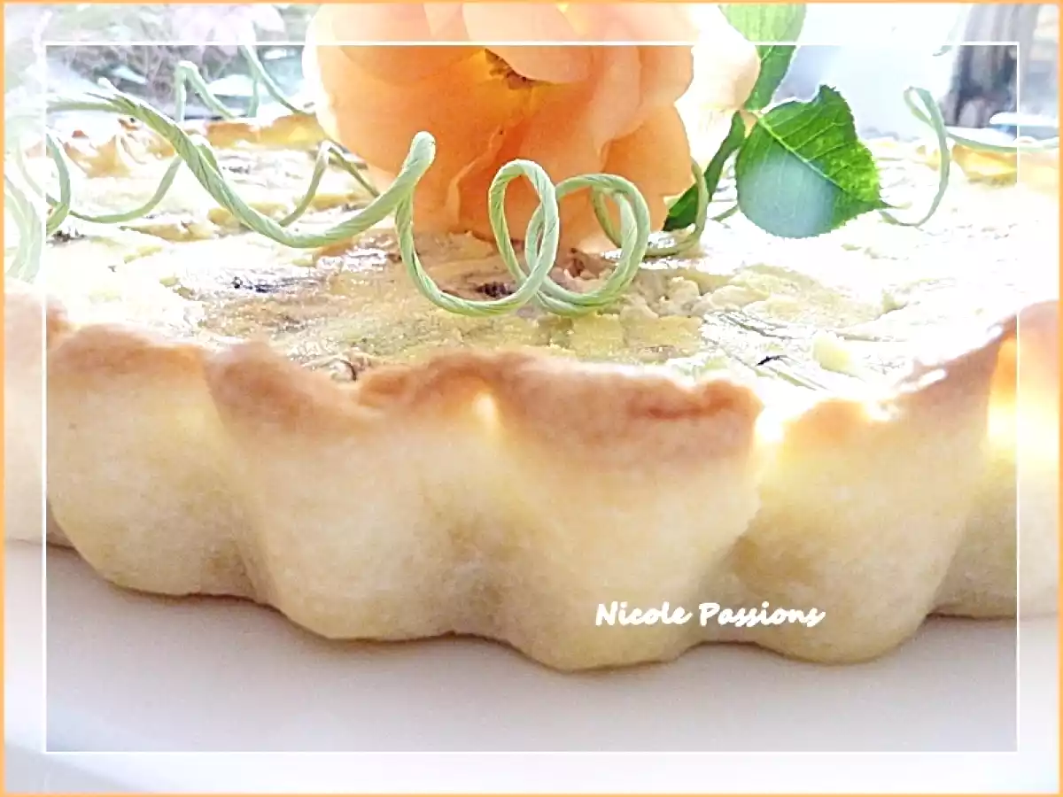 tarte rhubarbe bananes - photo 2