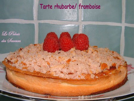 Tarte Rhubarbe Framboises De Laurent Duchene Recette Ptitchef