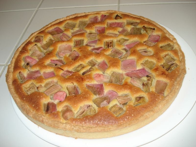 Tarte Rhubarbe Frangipane Recette Ptitchef