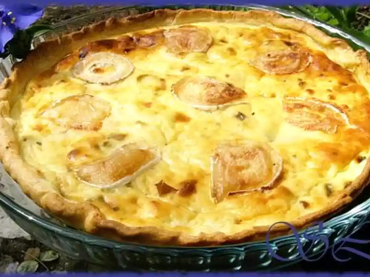 Tarte ricotta, tomate, poivron