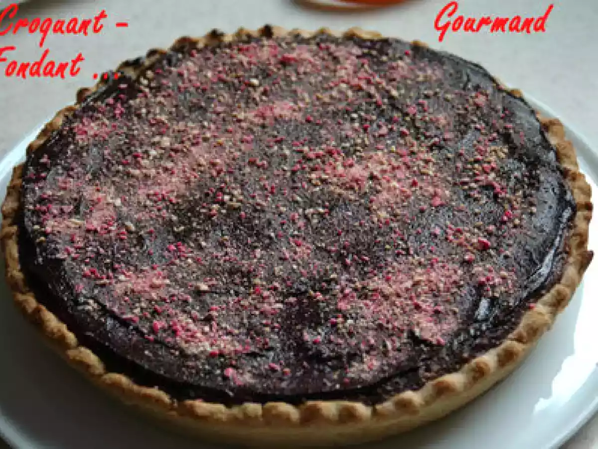 TARTE ROYALE au CHOCOLAT de BERNACHON